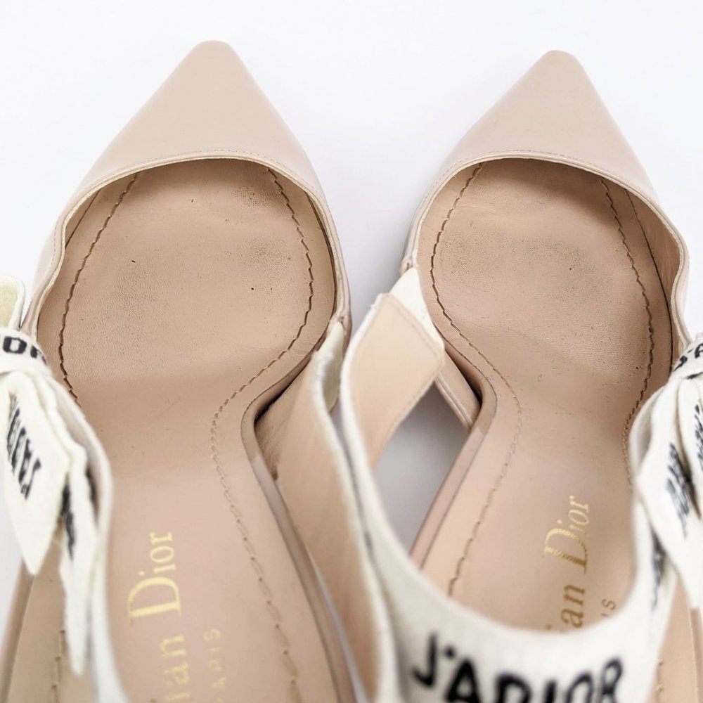 SOLD Dior J'adior Patent Leather Slingback Pumps - Picture 6 of 6